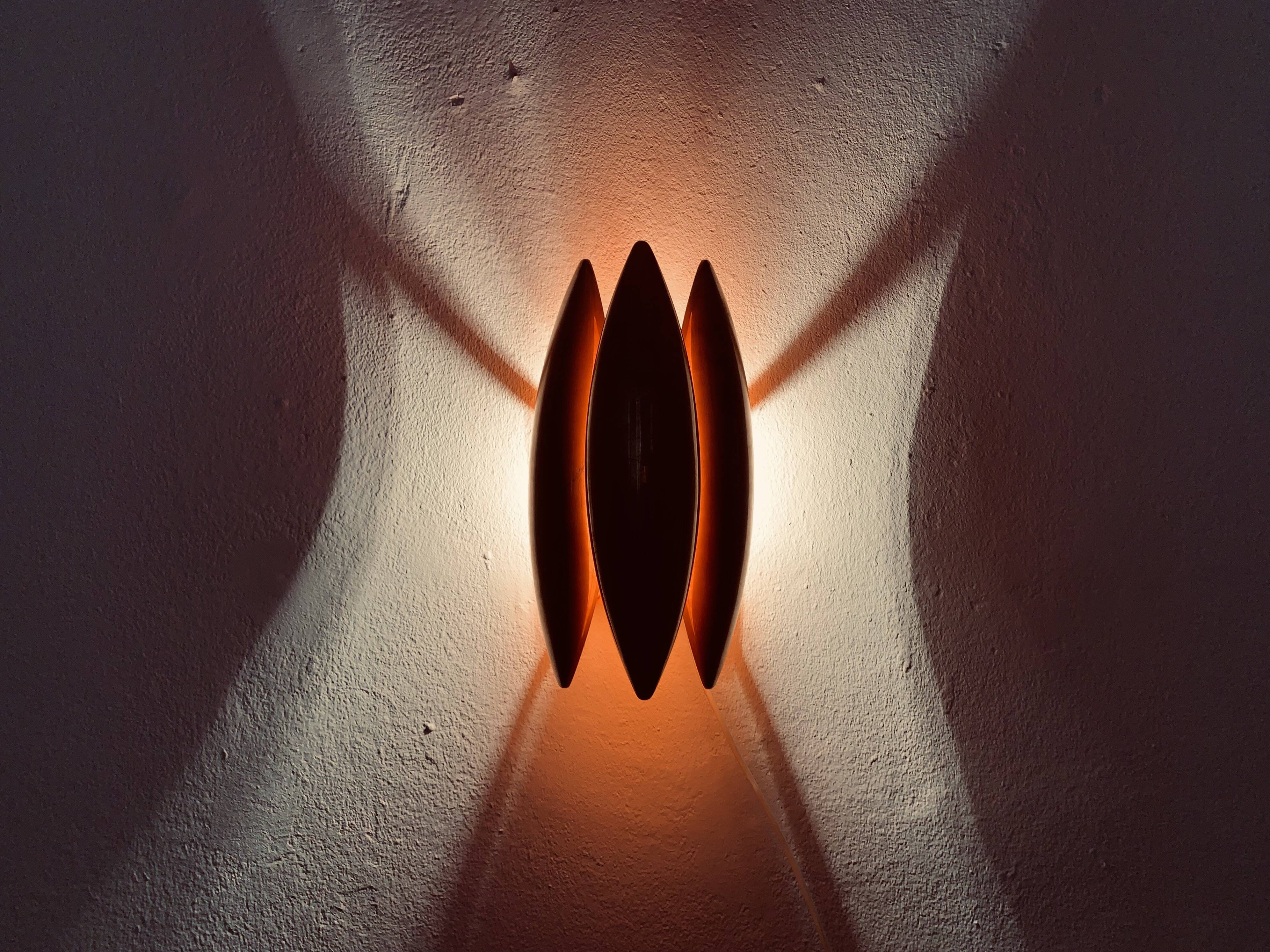 Set of 2 Unique Patinated Danish Kastor Sconces by Jo Hammerborg for Fog an
