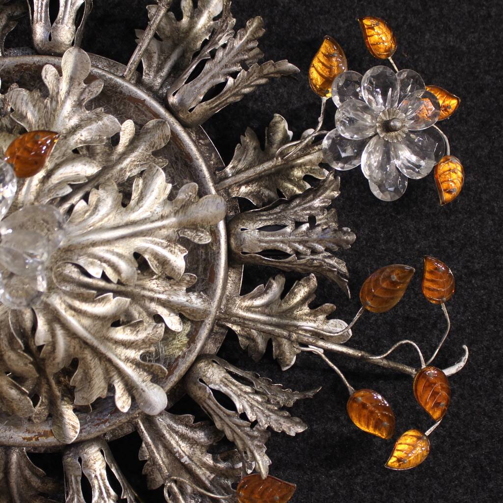 Florentine ceiling light from the 1970s, Banci Firenze