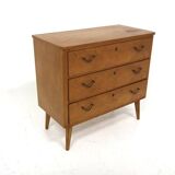 Commode scandinave en orme, Swedish modern, Suède, 1940