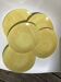 5 Salins Panama brushed oval dessert plates