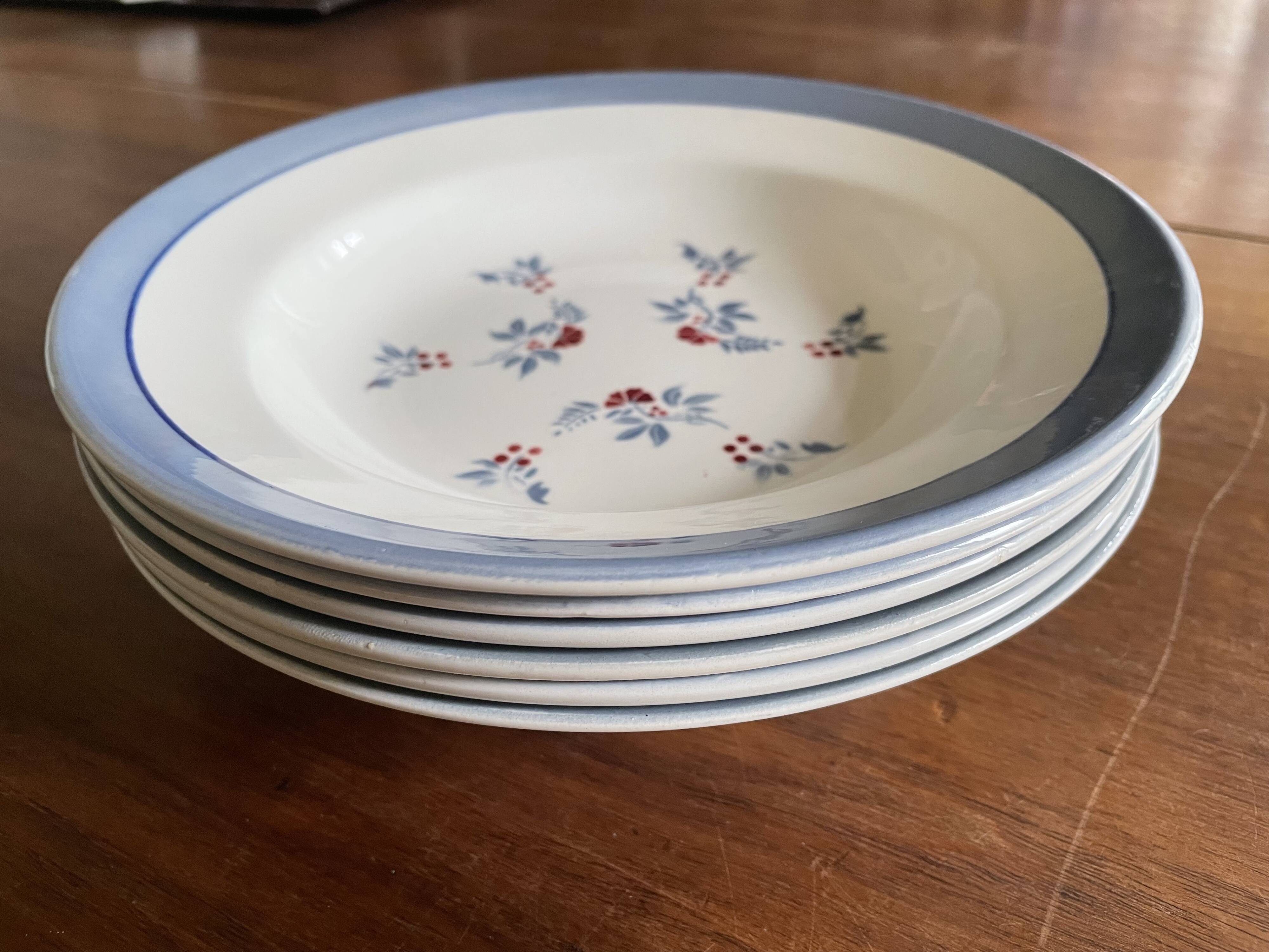 Hollow plates Fenal Frères model Marly