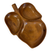 Small teak fruit bowl