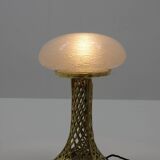 Brass table lamp, 1900s