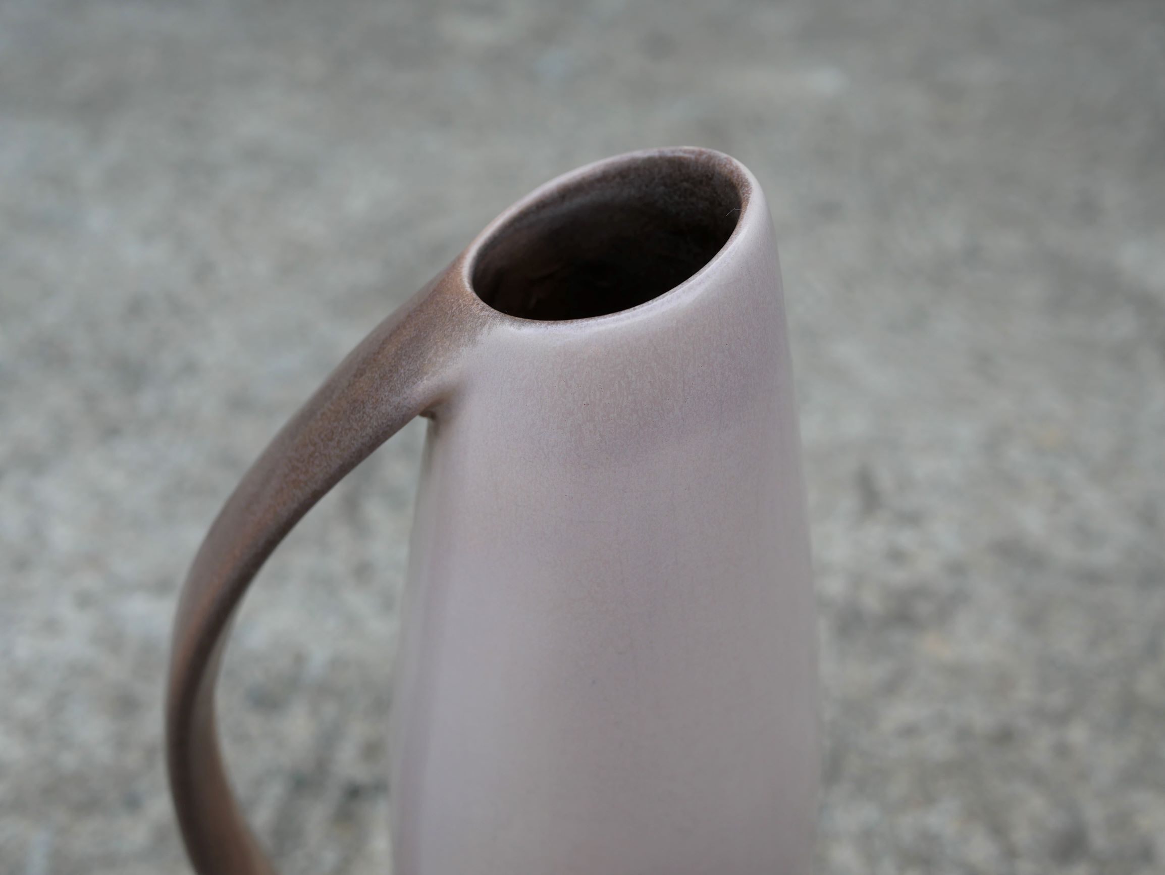 Vintage ceramic pitcher vase