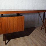 Mid-Century Dutch Modern Writing Desk by Louis Van Teeffelen for Wébé, 1950s