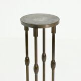 Table d'appoint Art Déco en bronze, années 1930