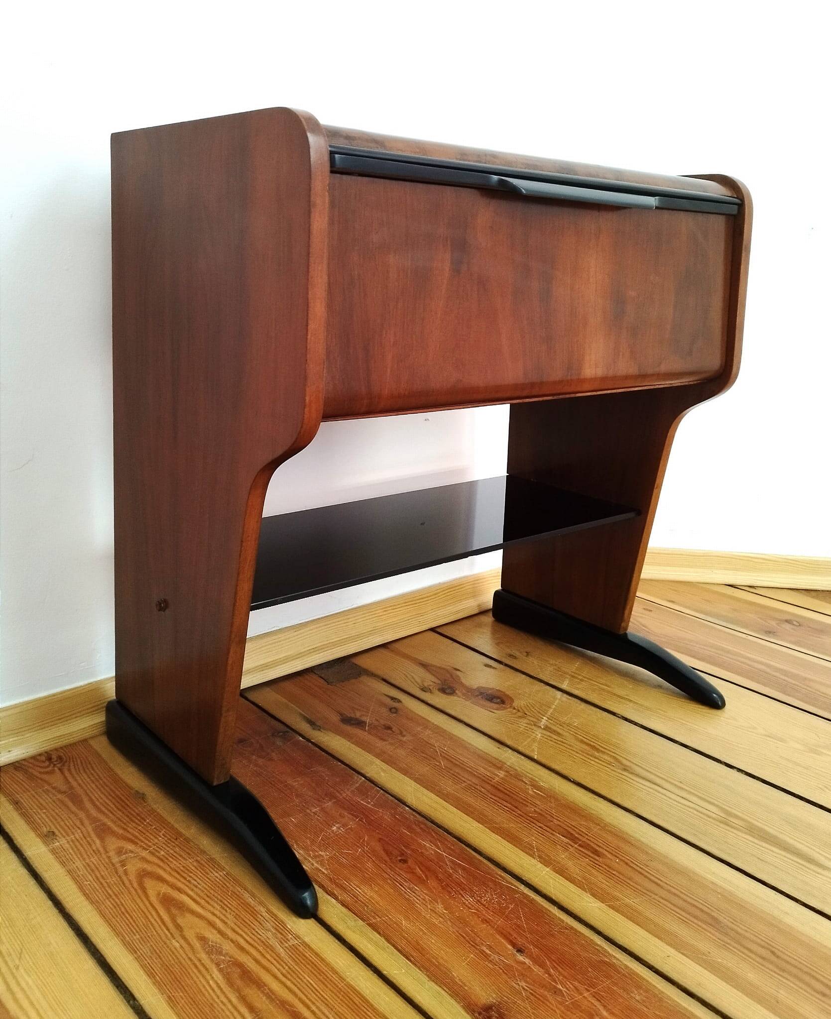 Jindrich Halabala TV cabinet, Czechoslovakia, 1940s
