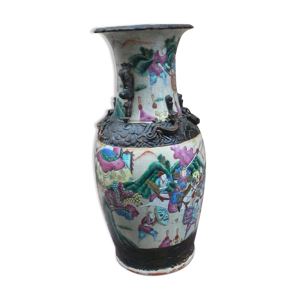 vase en porcelaine de - nankin