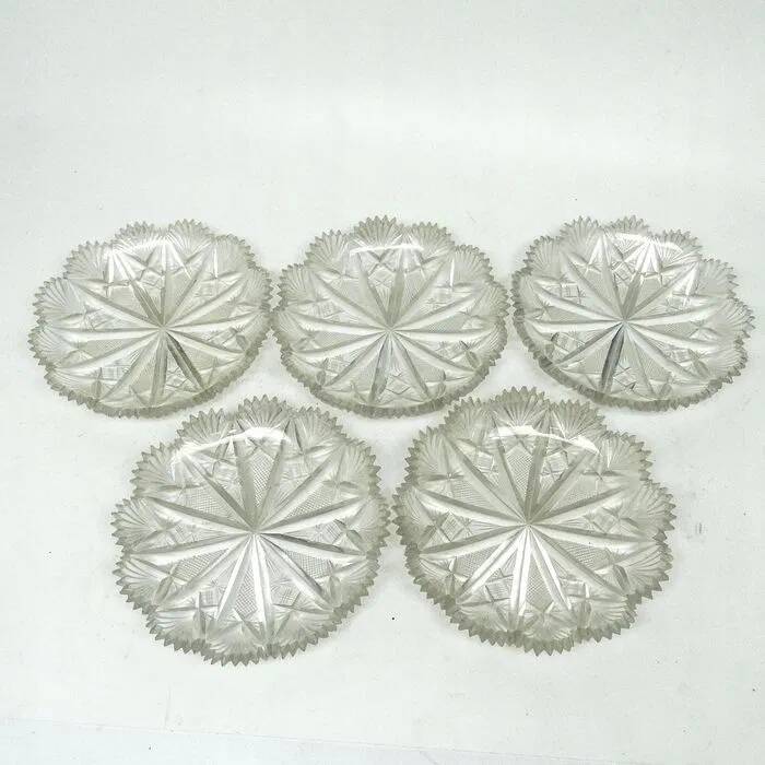 M5U set of plates in ART DECO style