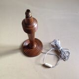 Wooden lamp foot