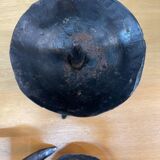 Pair of brutalist candlesticks