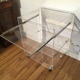 Desserte en plexiglas design David Lange