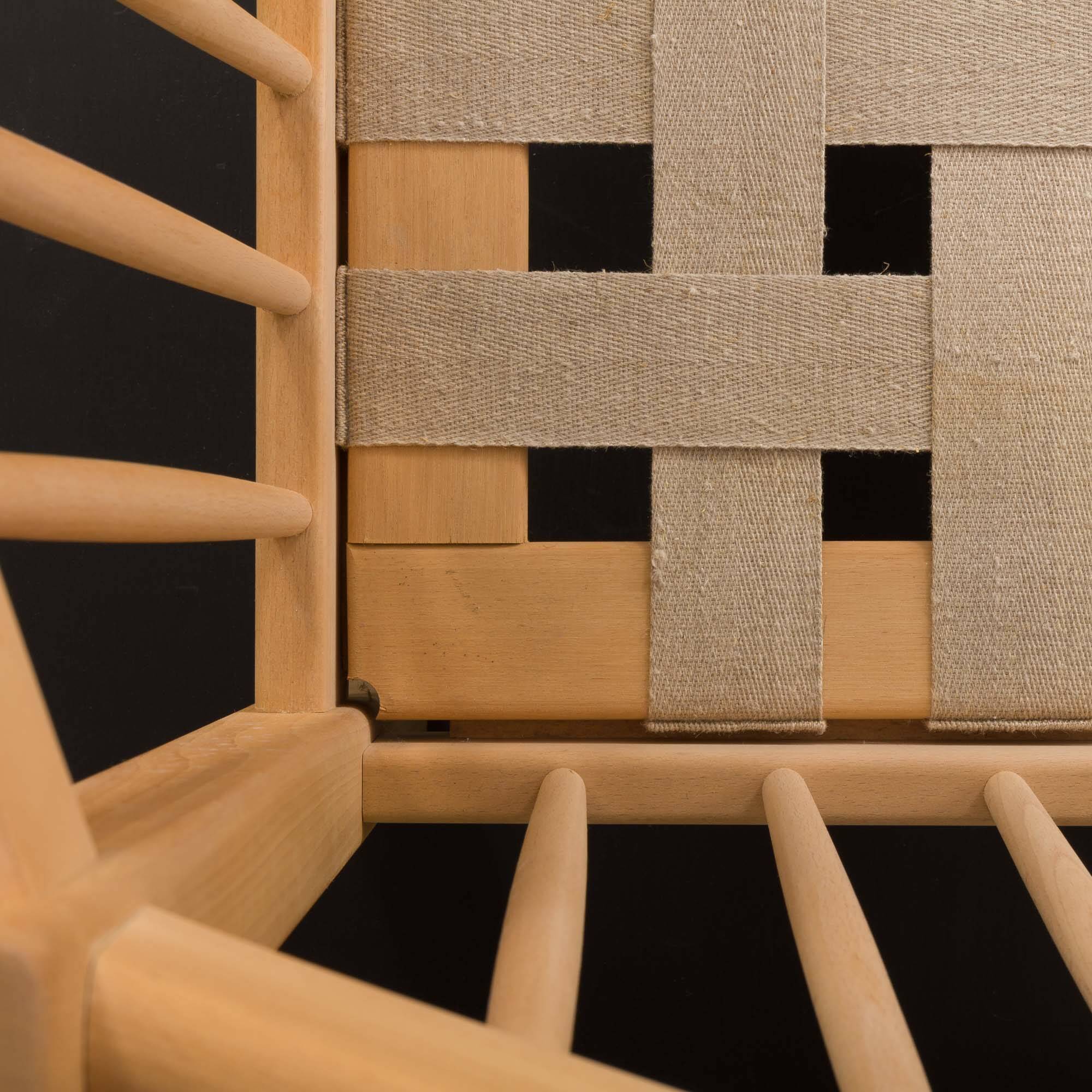 Danish mid century deep blue three seater sofa attr. to Stouby, 1980s.