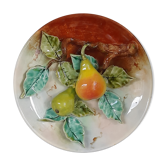 Plate slurry decoration of pears