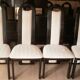 4 chaises contemporaines