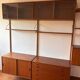 Étagère scandinave en teck modulable