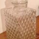 Carafe à whisky vintage en verre