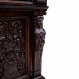 Antique desk from the late 19th century, Western Europe.