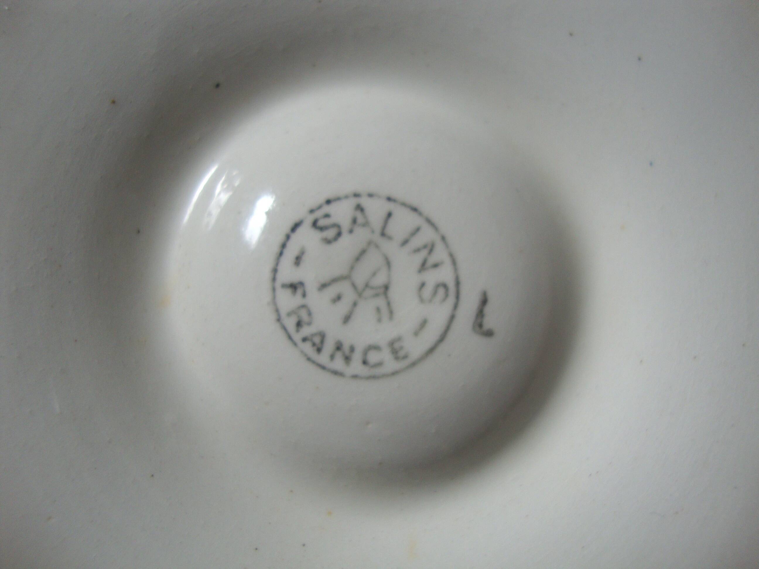 4 salins oyster plates 24 cm