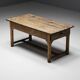 Travail Populaire Dining Table, France, 19th Century