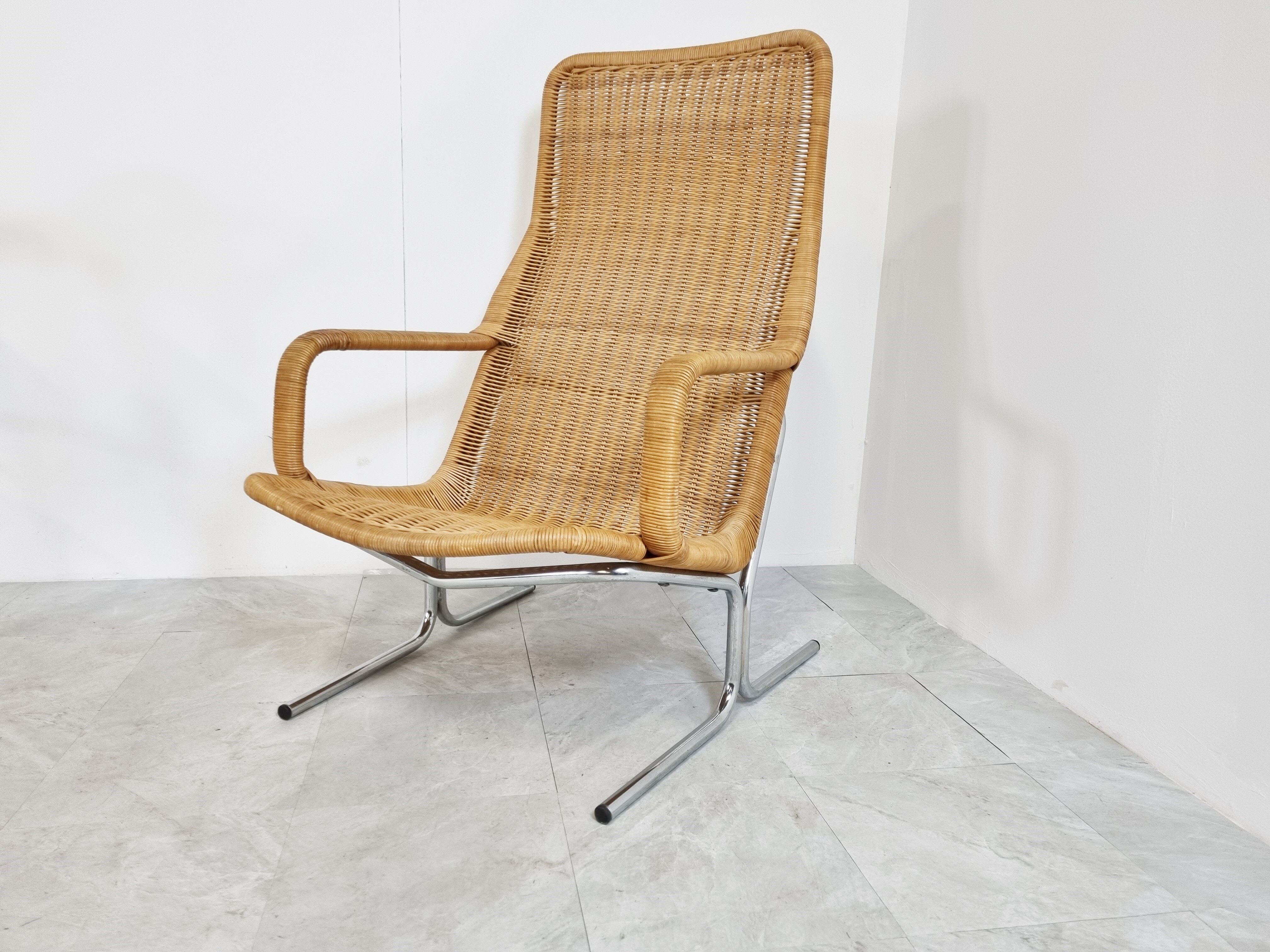 Armchair model 514 designed by Dirk Van Sliedrecht for Gebroeders Jonkers 1961, published by Rohé Noordwolde