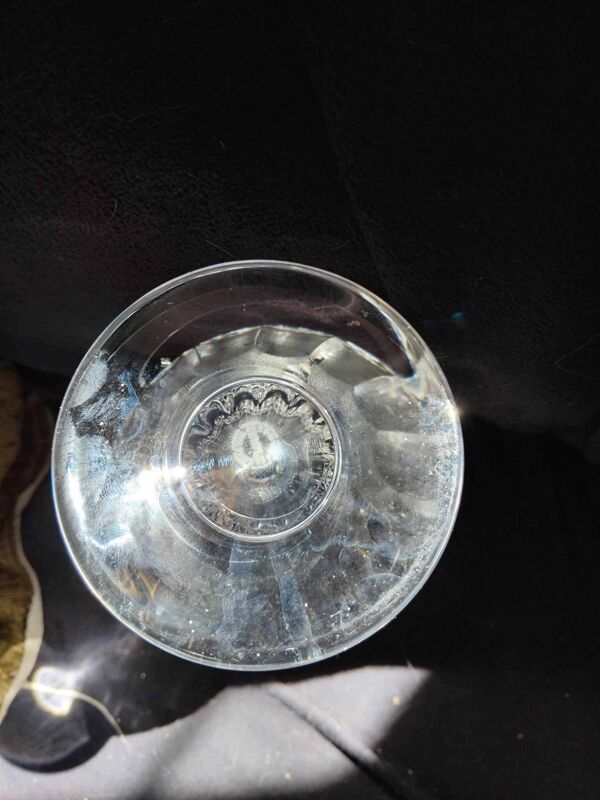 Carafe en cristal de st louis modèle massenet