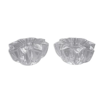 Davesn crystal star candle holders