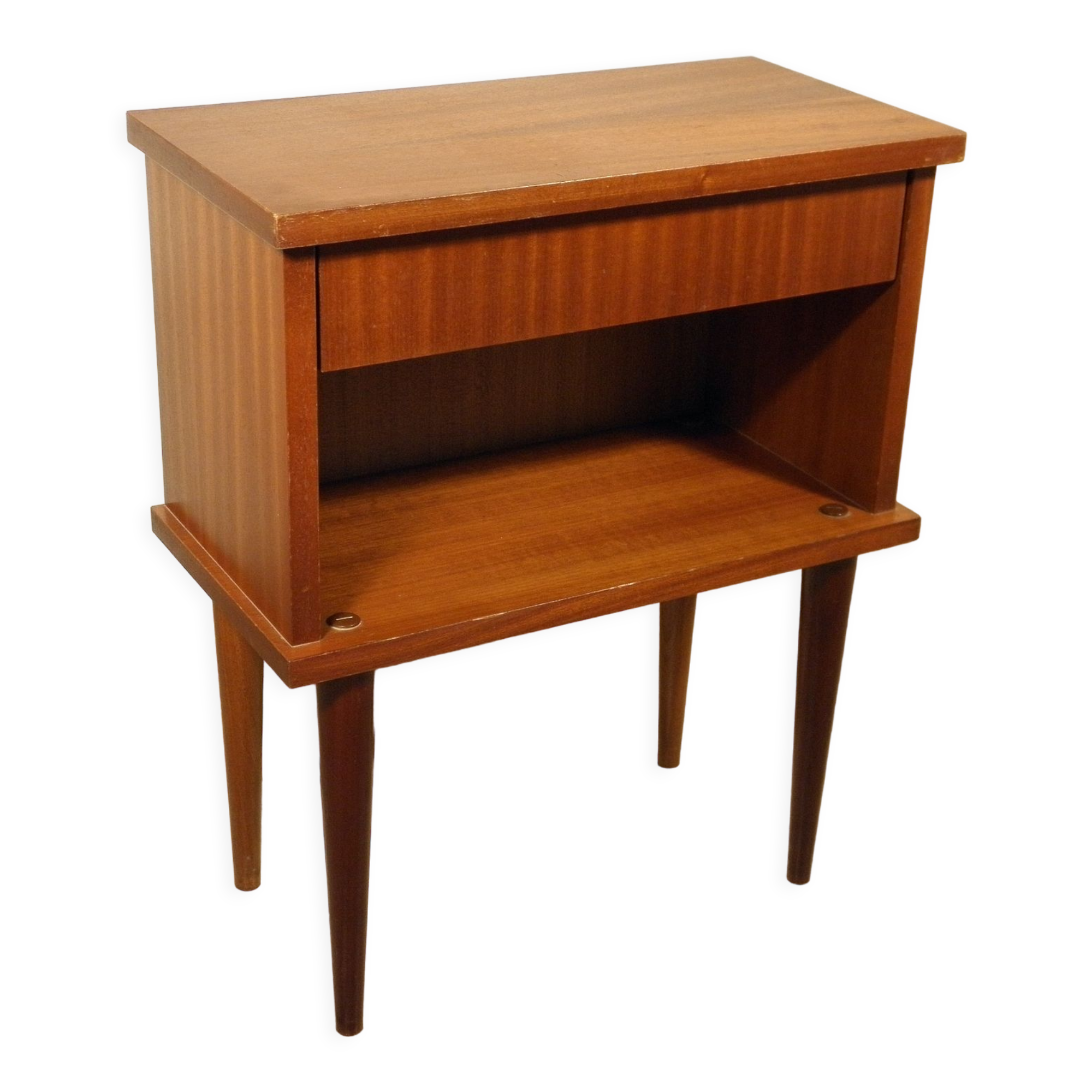 Bedside table feet spindles