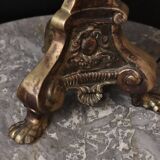 Old candlestick lamp