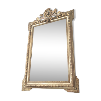 Golden stung mirror 126x84cm
