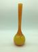 Vase soliflore orange et jaune vintage, signé