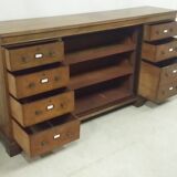 English herbalist's drawer cabinet