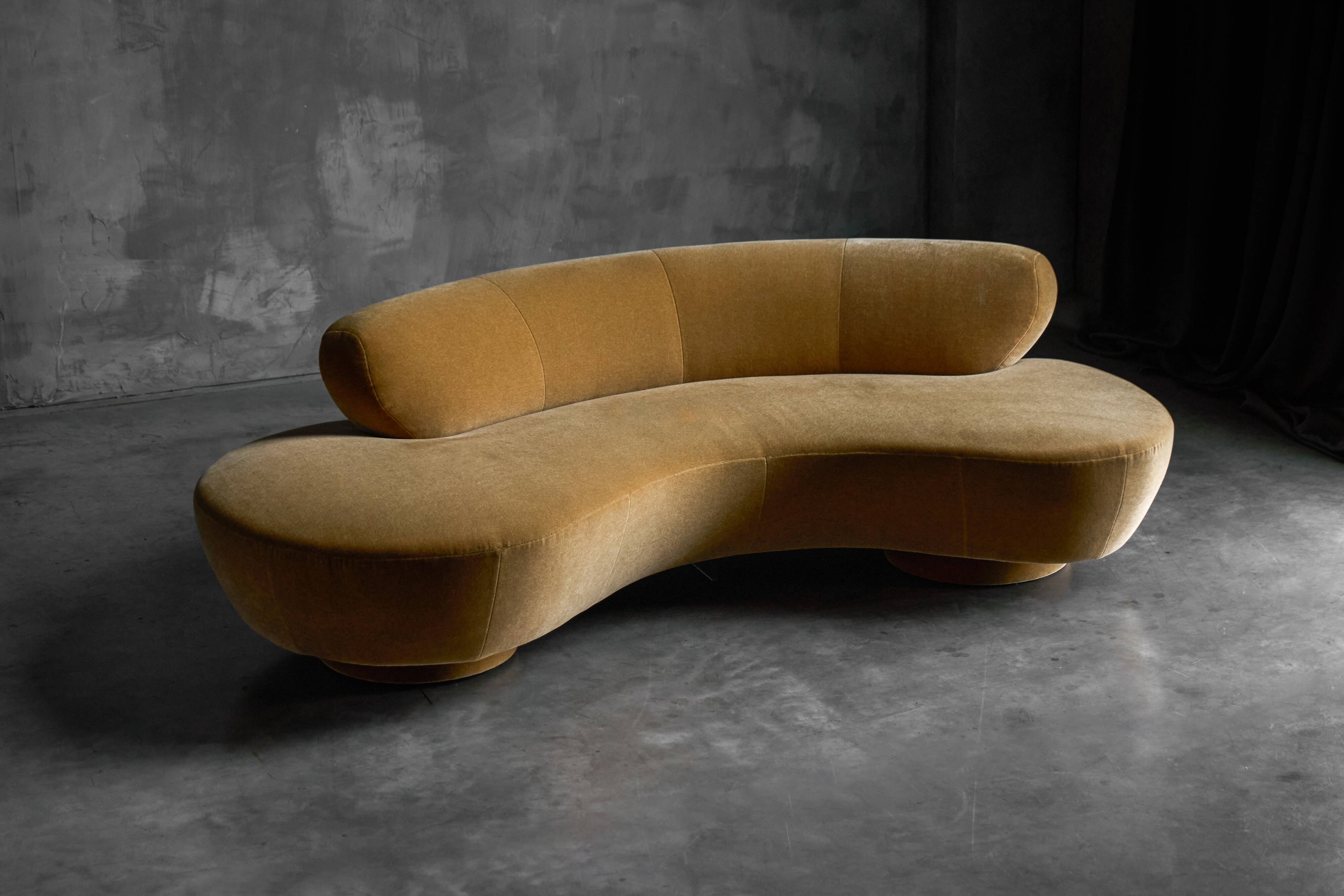 Serpentine Sofa by Vladimir Kagan for Directional, United States, 1980s