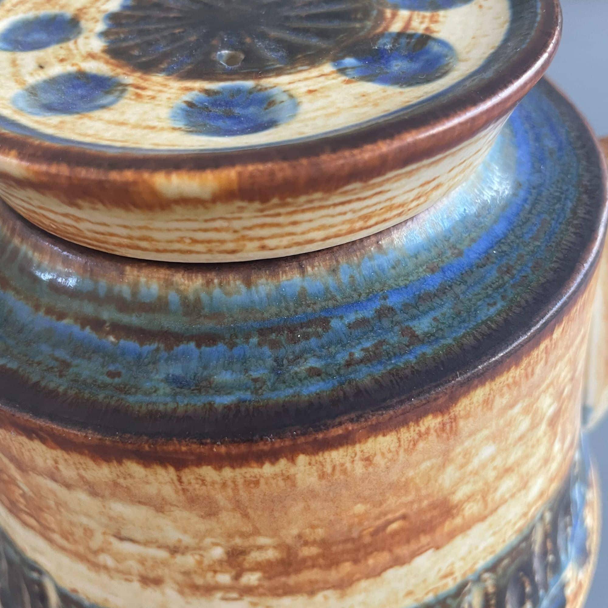 Ceramic teapot, Arne Finne for Soholm Denmark, 1960s