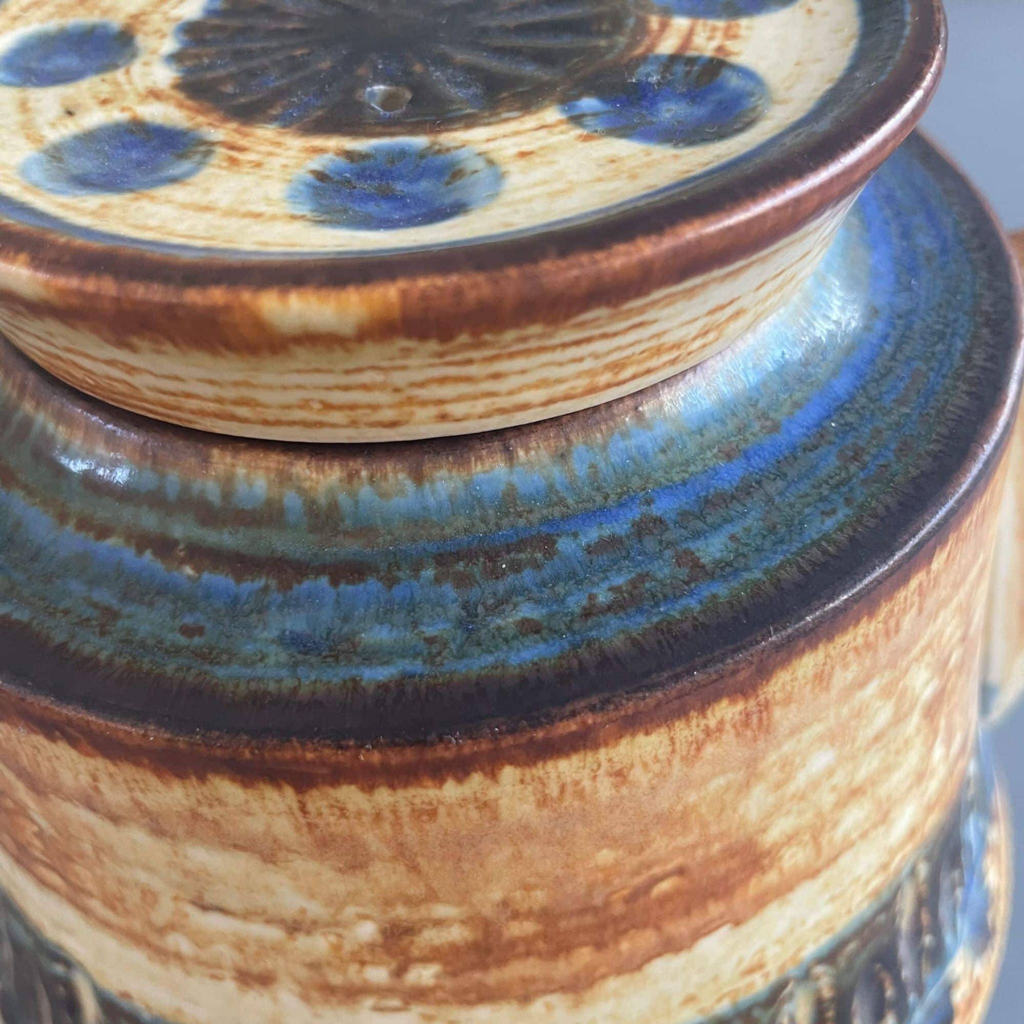Ceramic teapot, Arne Finne for Soholm Denmark, 1960s