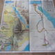 Vintage school map Maghreb / Nile Country