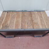 Sncf industrial style coffee table