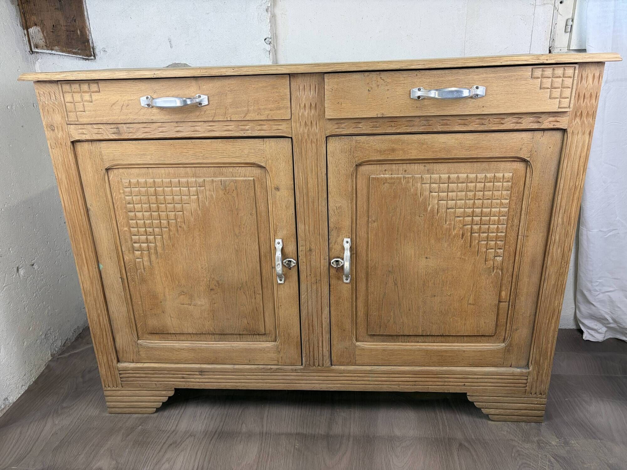 Art Deco oak buffet – 1930s