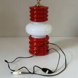 Vintage 70s ceramic design lantern lamp