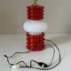 Vintage 70s ceramic design lantern lamp