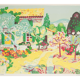 La maison, lithographie par Guy Charon