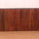 Old Burmese teak wall display case original blue patina