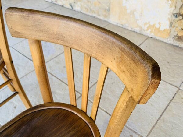 Paire de chaises bistrot par Luterma, circa 50-60