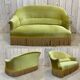 1950s velvet toad sofa