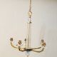 Art Deco chandelier attributed to Jacques Adnet, 1950s/60s.