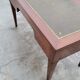 Louis XVI style flat desk in 19th century mahogany