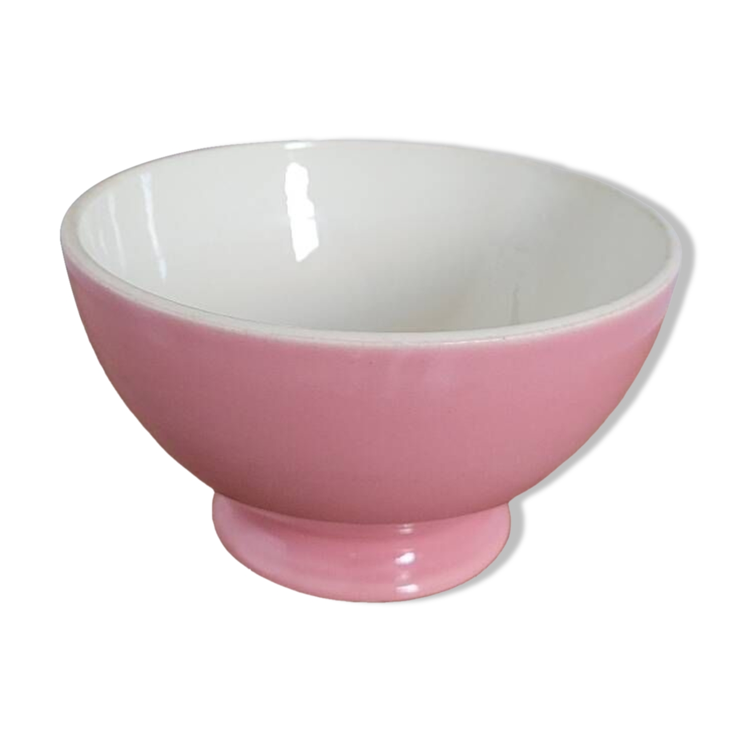 Bol porcelaine opaque rose