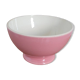 Bol porcelaine opaque rose