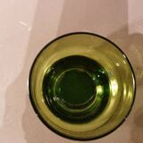 Set of 10 stackable vintage glasses