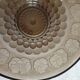 Art Deco fruit bowl circa 1930 in brown smoked glass